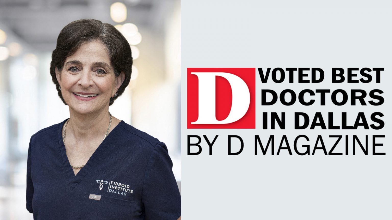 D Magazine Best Doctors 2021 Dr. Slonim Fibroid Institute Texas